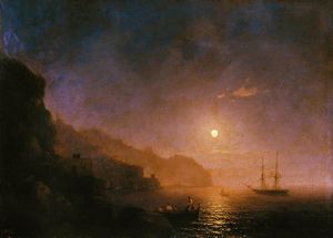 Ivan Aivazovsky - Night in Amalfi