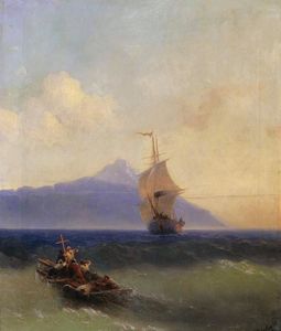 Ivan Aivazovsky - Evening at Sea