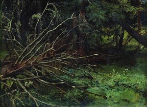 Ivan Ivanovich Shishkin - In the fir forest