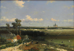 Johan Hendrik Weissenbruch - View of Haarlem