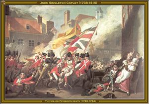 John Singleton Copley - The Major Peirson-s Death