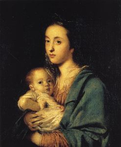 Joshua Reynolds - Mrs. Joseph Martin and her Son Charles