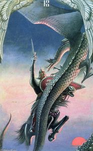 Konstantin Alexeyevich Vasilyev - Dobrynya-s battle with a dragon