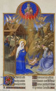 Limbourg Brothers - The Nativity