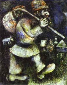 Marc Chagall - The Wandering Jew