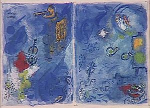 Marc Chagall - Vitrage at Art Institute of Chicago