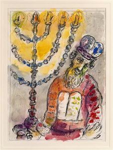 Marc Chagall - Consecration of Aaron and his son