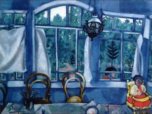 Marc Chagall - Window over a Garden