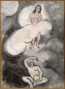 Marc Chagall - Creation of Eve
