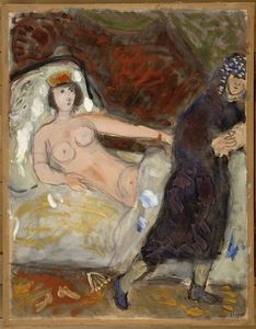 Marc Chagall - Joseph and Potiphar-s wife