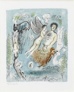 Marc Chagall - The island of Poros