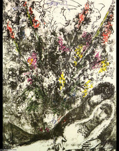 Marc Chagall - The Lovers' Heaven