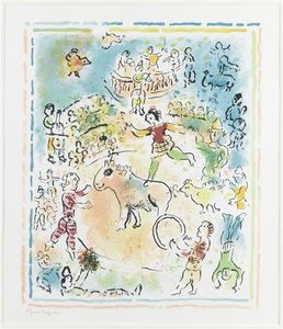 Marc Chagall - Burlesque and circus