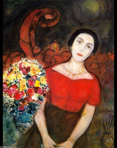 Marc Chagall - Portrait of Vava