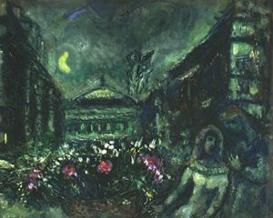 Marc Chagall - The Avenue of Opera