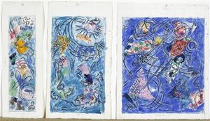 Marc Chagall - Creation of World