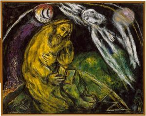 Marc Chagall - Prophet Jeremiah