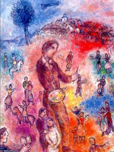 Marc Chagall - Artist at a Festival