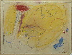Marc Chagall - Song of Songs III