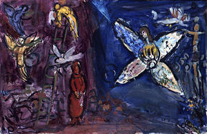 Marc Chagall - The Jacob-s Dream (8)