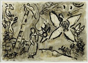 Marc Chagall - The Jacob-s Dream (9)