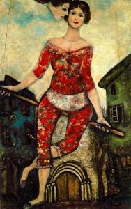 Marc Chagall - The Acrobat