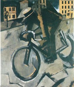 Mario Sironi - The Cyclist