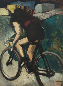Mario Sironi - The Cyclist
