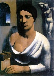 Mario Sironi - The model of the sculptor