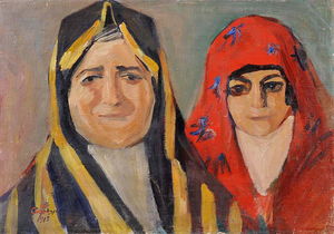 Martiros Saryan - Jewish Ladies in Persia