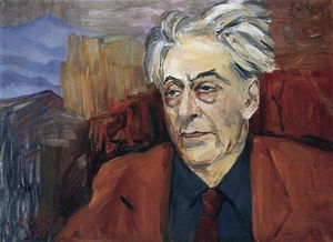 Martiros Saryan - Portrait of Ilya Ehrenburg