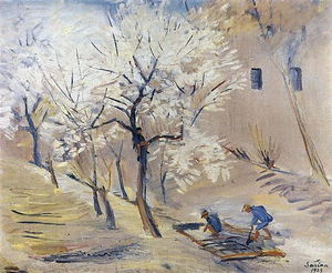Martiros Saryan - Apricot trees in blossom