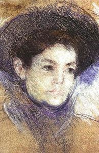 Mary Stevenson Cassatt - Portrait Of A Woman