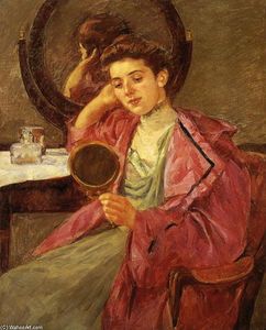 Mary Stevenson Cassatt - Antoinette at her dresser