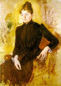 Mary Stevenson Cassatt - Woman in Black