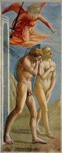 Masaccio (Ser Giovanni, Mone Cassai) - Adam and Eve banished from Paradise