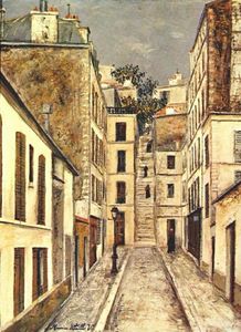 Maurice Utrillo - The Passage (The Dead End)