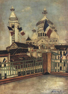 Maurice Utrillo - Church Sacre-Couer
