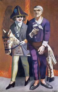 Max Beckmann - The artist and his wife