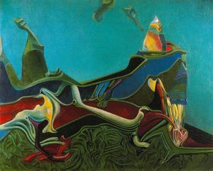 Max Ernst - Landscape with Wheatgerm