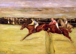 Max Liebermann - Horse races