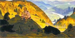 Nicholas Roerich - Human ancestors