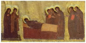 Nicholas Roerich - The Virgin Holidays. Assumption of the Virgin.