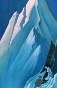 Nicholas Roerich - She who leads