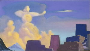 Nicholas Roerich - Defender. Cloud-archer.