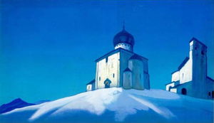 Nicholas Roerich - St. Sergius Hermitage