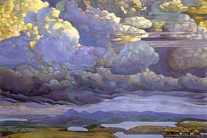 Nicholas Roerich - Battle in the Heavens