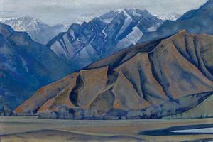 Nicholas Roerich - Gilgit Road