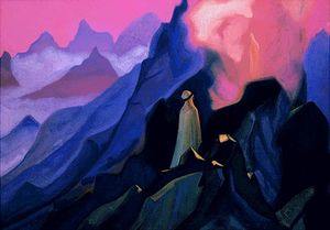 Nicholas Roerich - Mohammed on mount Hira