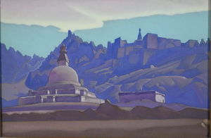 Nicholas Roerich - She monastery